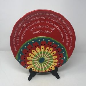 DaySpring Inspirational Special Occasion Plate